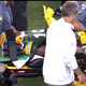 Illustration for article titled Malachi Dupre Stretchered Off Field After Brutal Hit